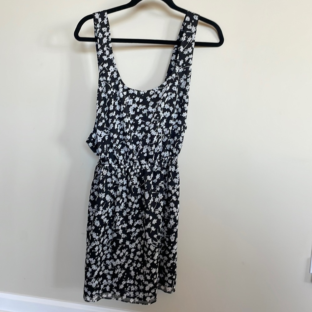 BCBGeneration Floral Dress with low back